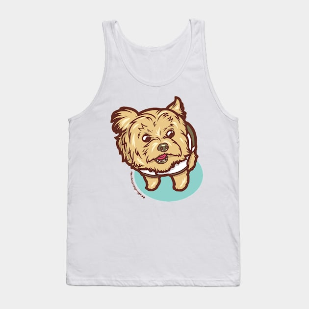 The Life of Toby the Yorkie Tank Top by wehkid